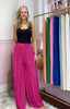 Carrie Lightweight Trousers > Hot Pink