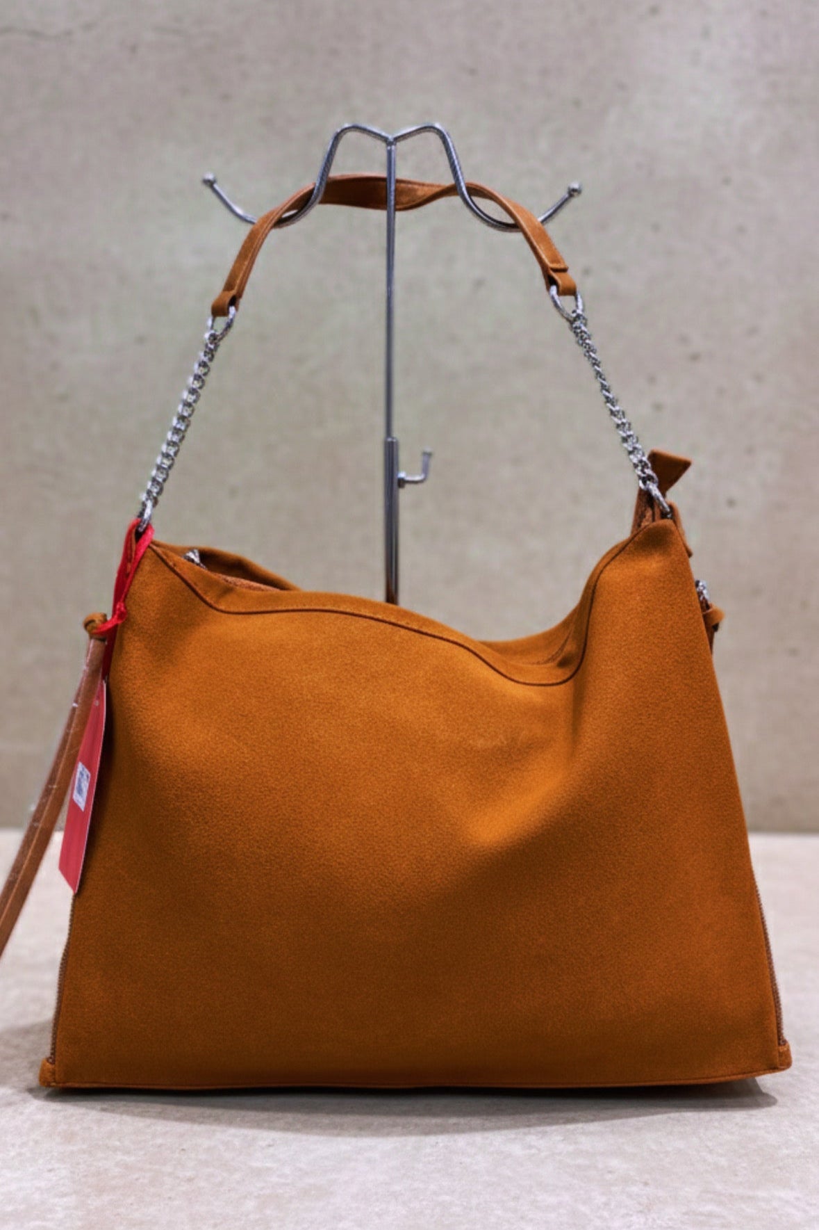 Rectangle Tan Shoulder Bag
