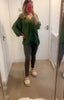 Sienna Slouchy Knit Jumper > Green