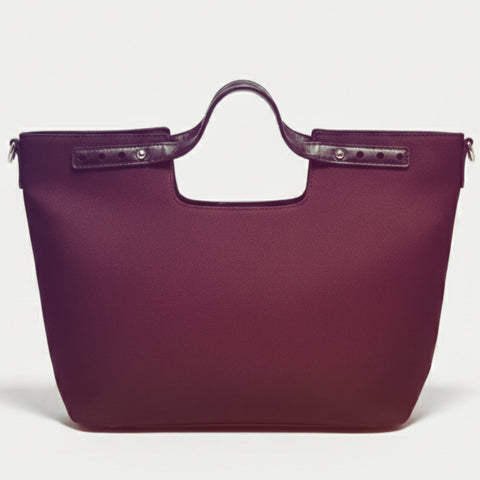 Canvas Style Laptop Bag > Wine