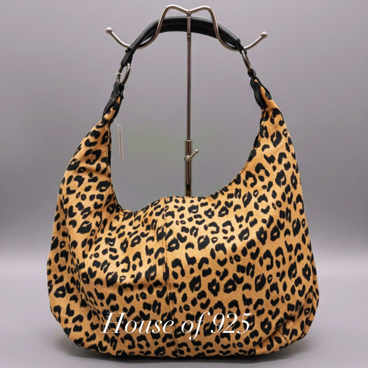 Leopard Print Shoulder Bag