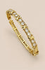 X Crossover Bangle / Gold