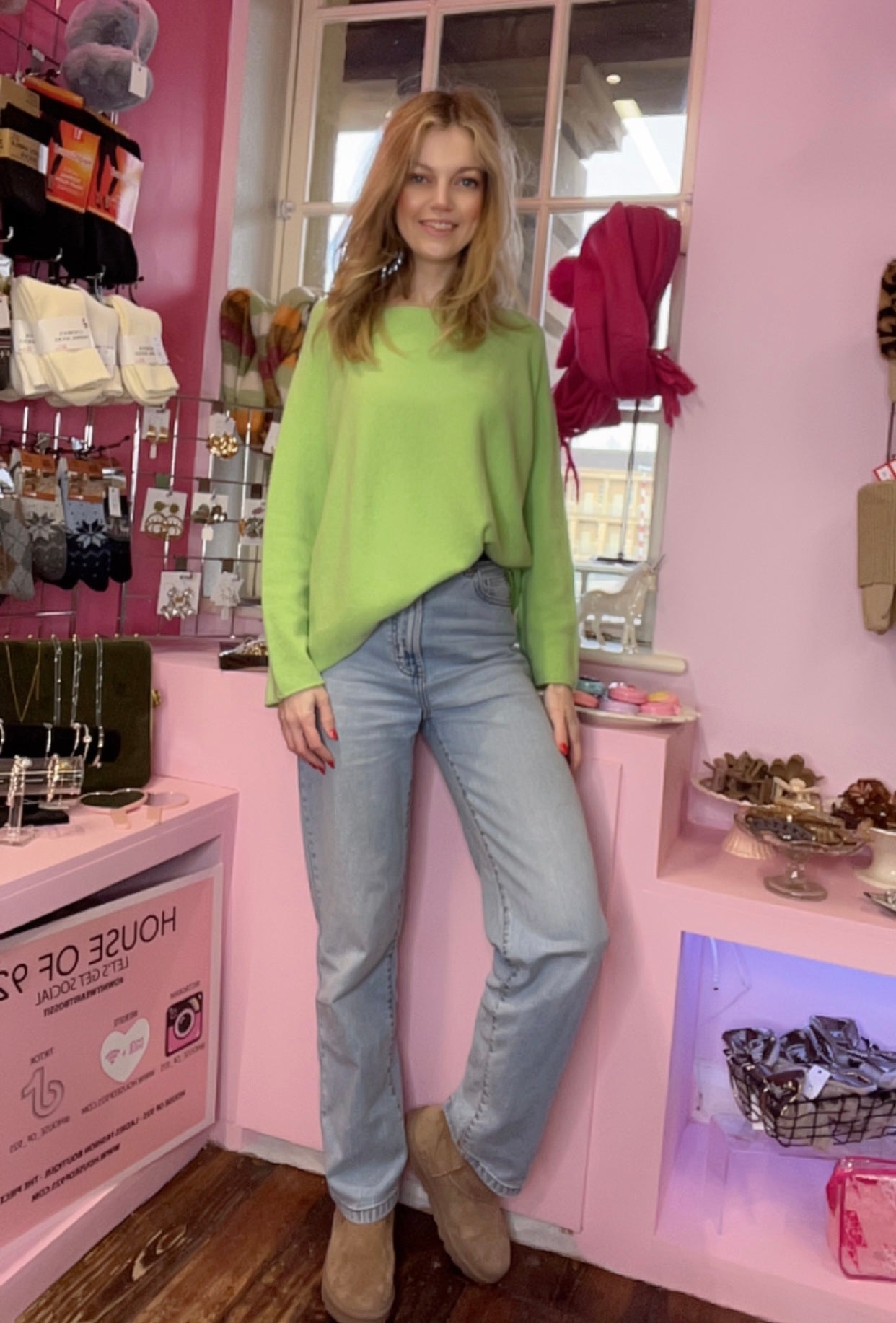Soft Knit Spring Jumper