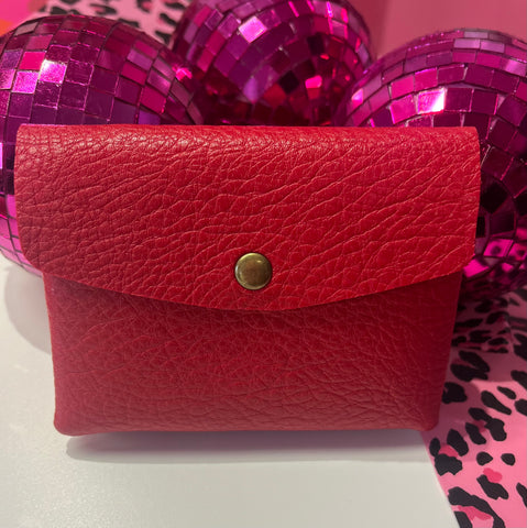 Poppy Purse > Red