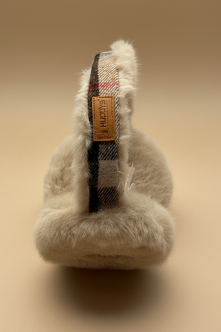 Classic  EarMuffs > Tartan Beige