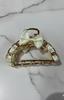 Ribbon and Metal Hair Clip