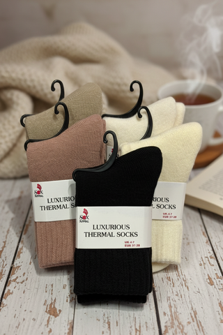 Thermal Fleece Line Socks