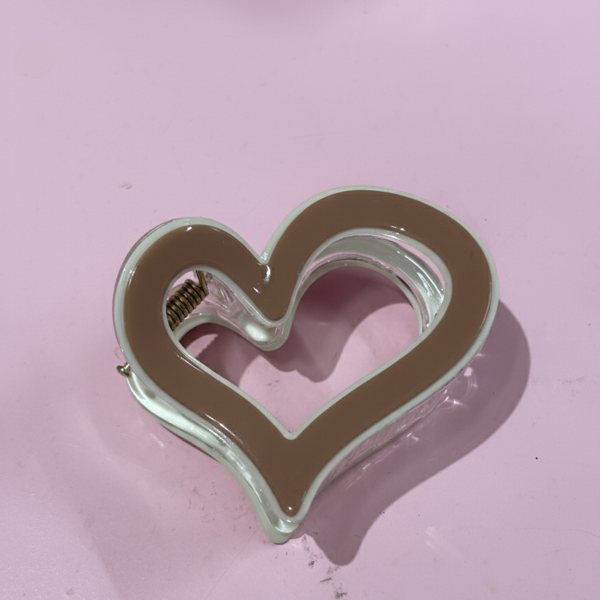 Classic Love Heart Hair Clips