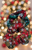 Deck Your Do Christmas Scrunchies
