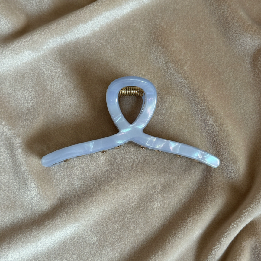 Shimmer Metal Small Hair Clip