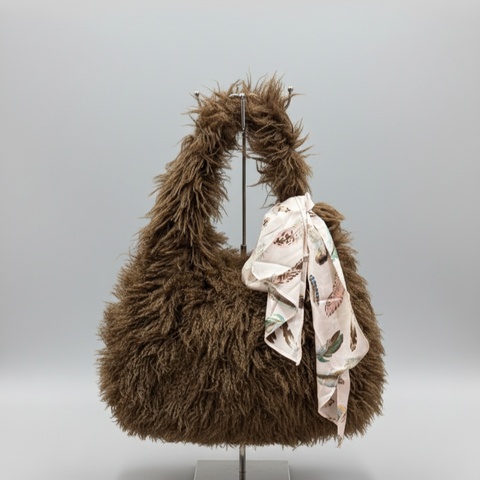 Highland Shaggy Shoulder Bag