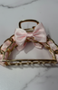 Ribbon and Metal Hair Clip