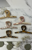 Metal Shimmer Hair Clips