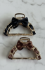Ribbon and Metal Hair Clip