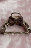 Ribbon and Metal Hair Clip