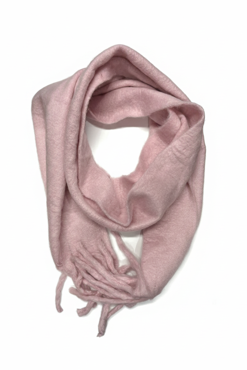 Winter Warmer Scarf > Dusky Pink