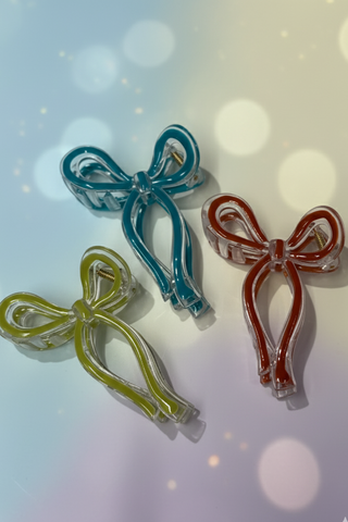 Bow-tiful Hair Clips