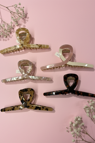 Metal Shimmer Hair Clips