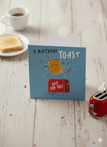 Birthday Toast Card