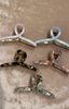 Shimmer Metal Small Hair Clip