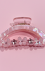 Shimmering Flower Hair Clip