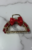 Ribbon and Metal Hair Clip