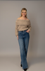 Chunky Knit Jumper > Beige