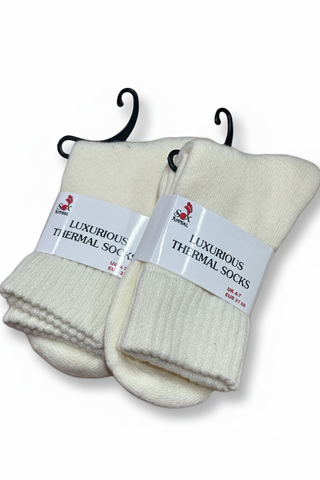Thermal Fleece Line Socks