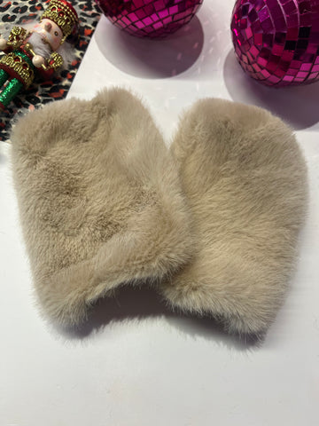 Faux Fur Hand Warmers