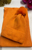 Matching Hat and Scarf Set > Orange