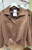 Suedette Zip jacket