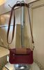 Small Cross-Body Bag  - Burgundy