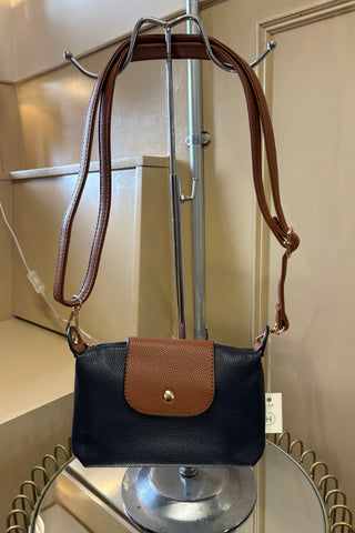 Small Cross-Body Bag - Navy