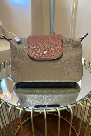 Small Cross-Body Bag / Tan