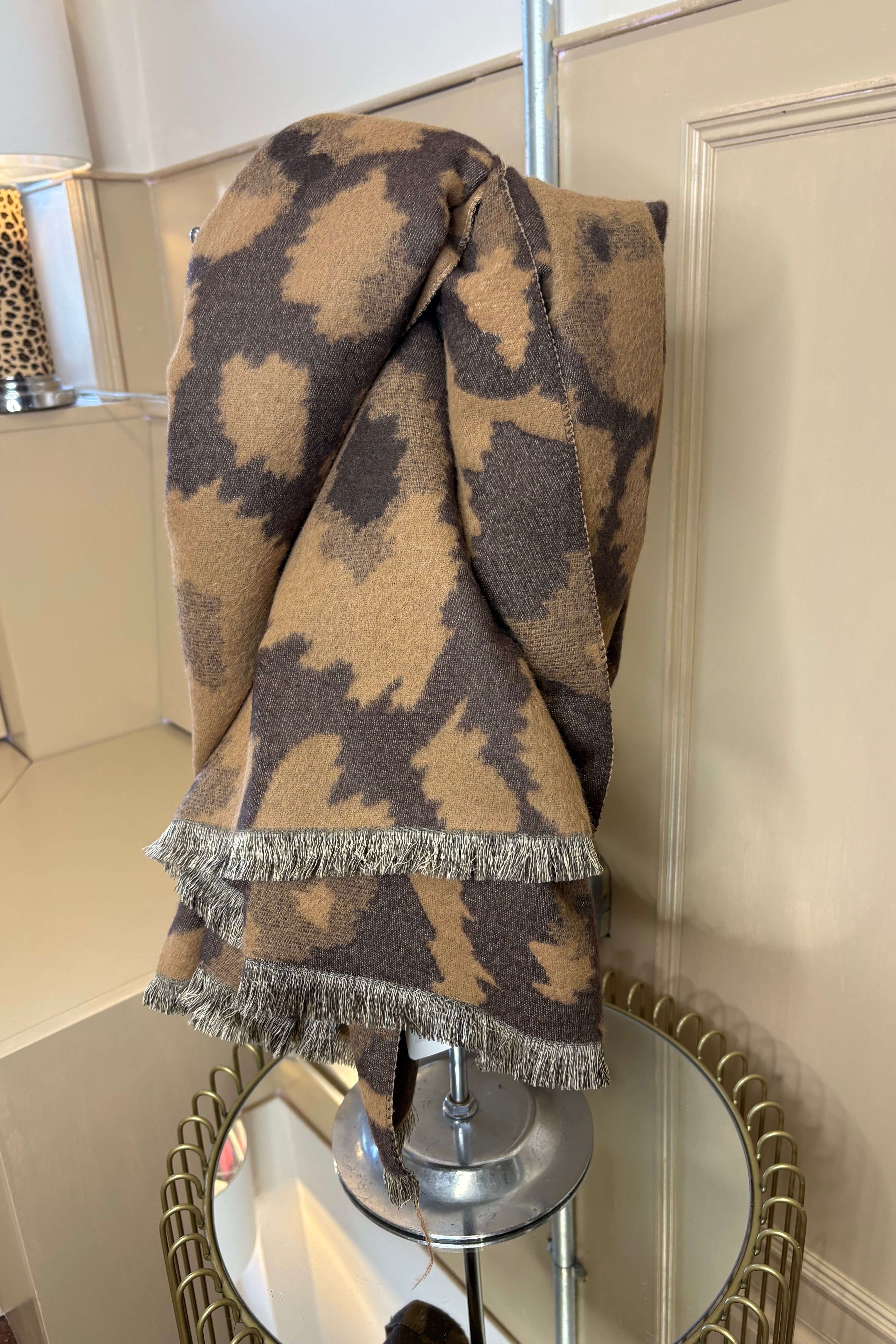 Large Print Winter Scarf