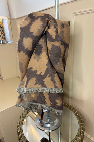 Large Print Winter Scarf