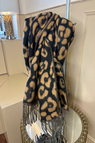 Leopard Print Scarf