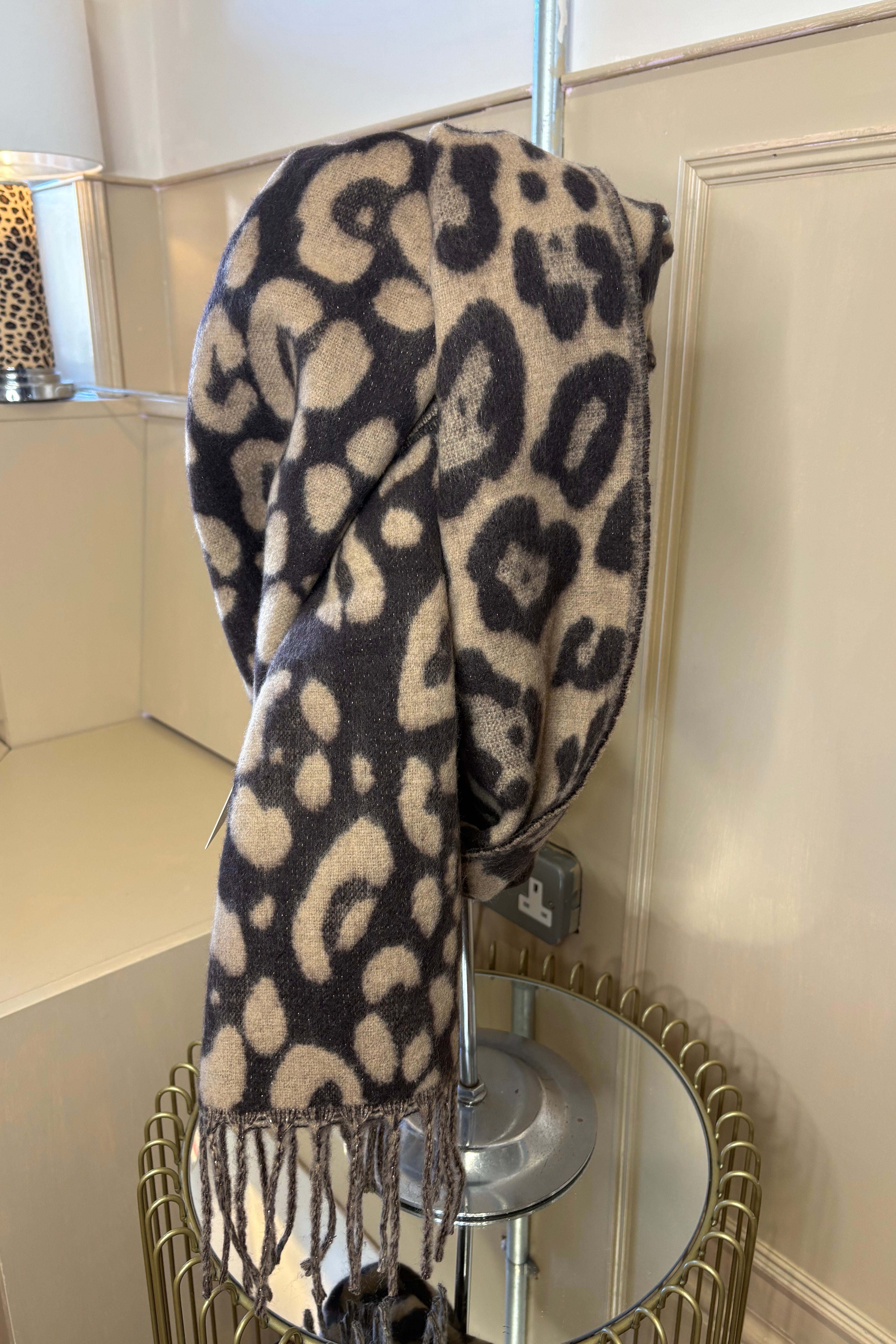 Leopard Print Scarf