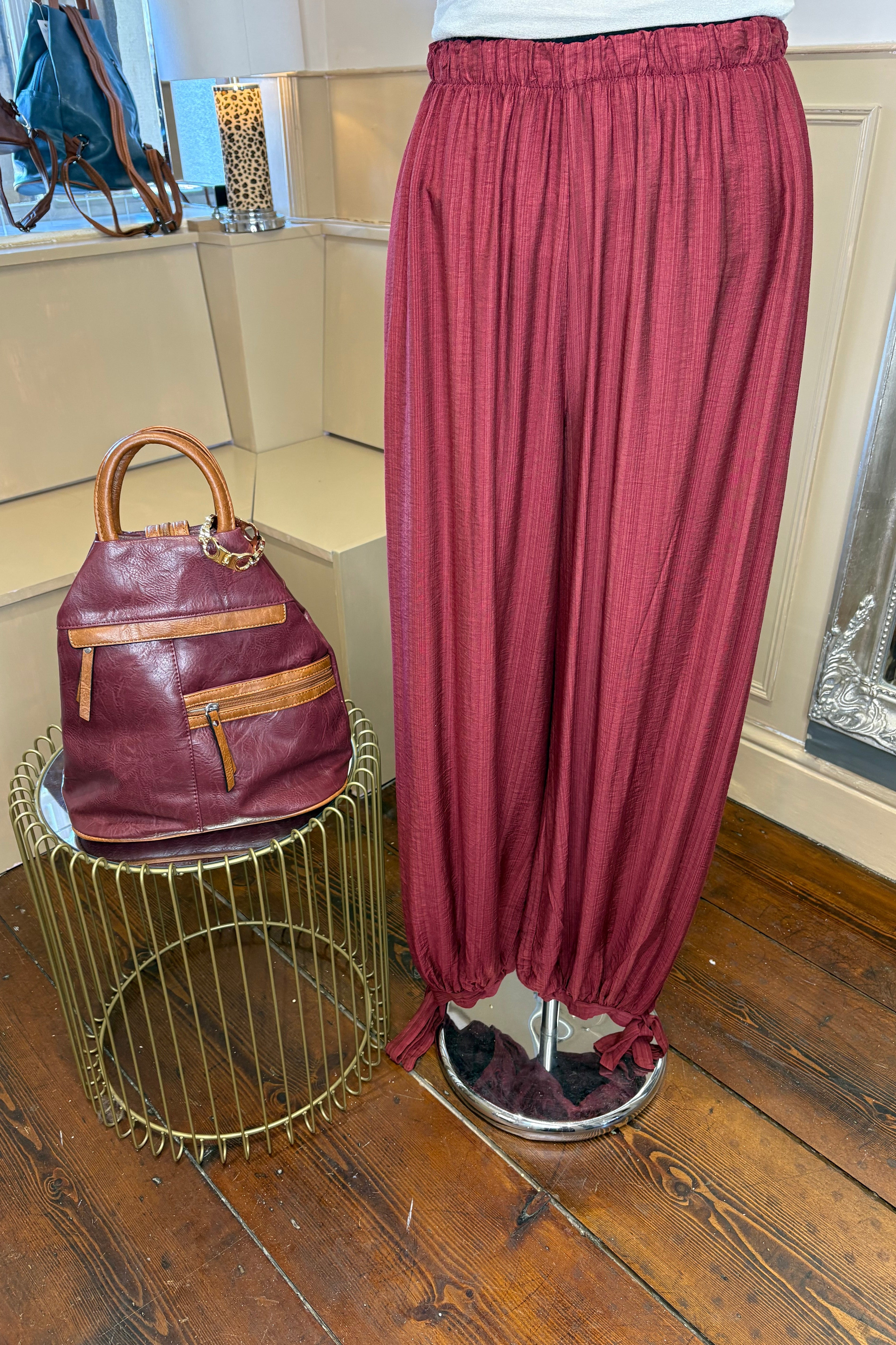 Cuff Balloon Trousers