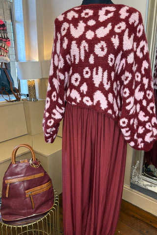 Leopard Print Jumper