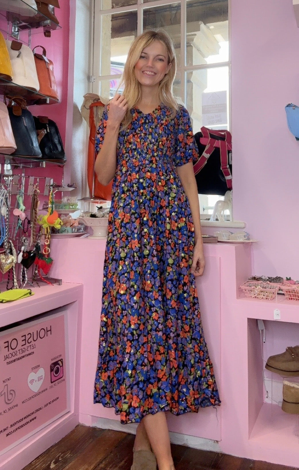 Floral Print Summer Dress