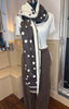 Two Tone Polka Dot Scarf