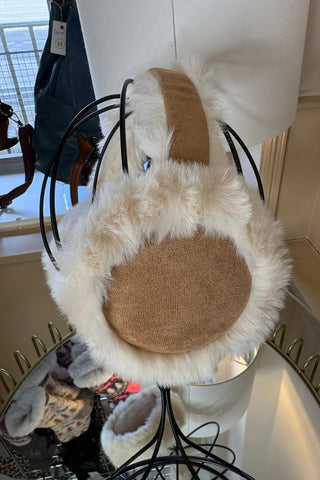 Faux-Fur Earmuffs / Chestnut