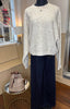 Sparkle Trim Slouchy Jumper