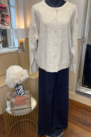 Everyday Button Front Cardigan