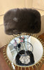 Faux Fur Head and Ear Warmer Headband - Chocolate