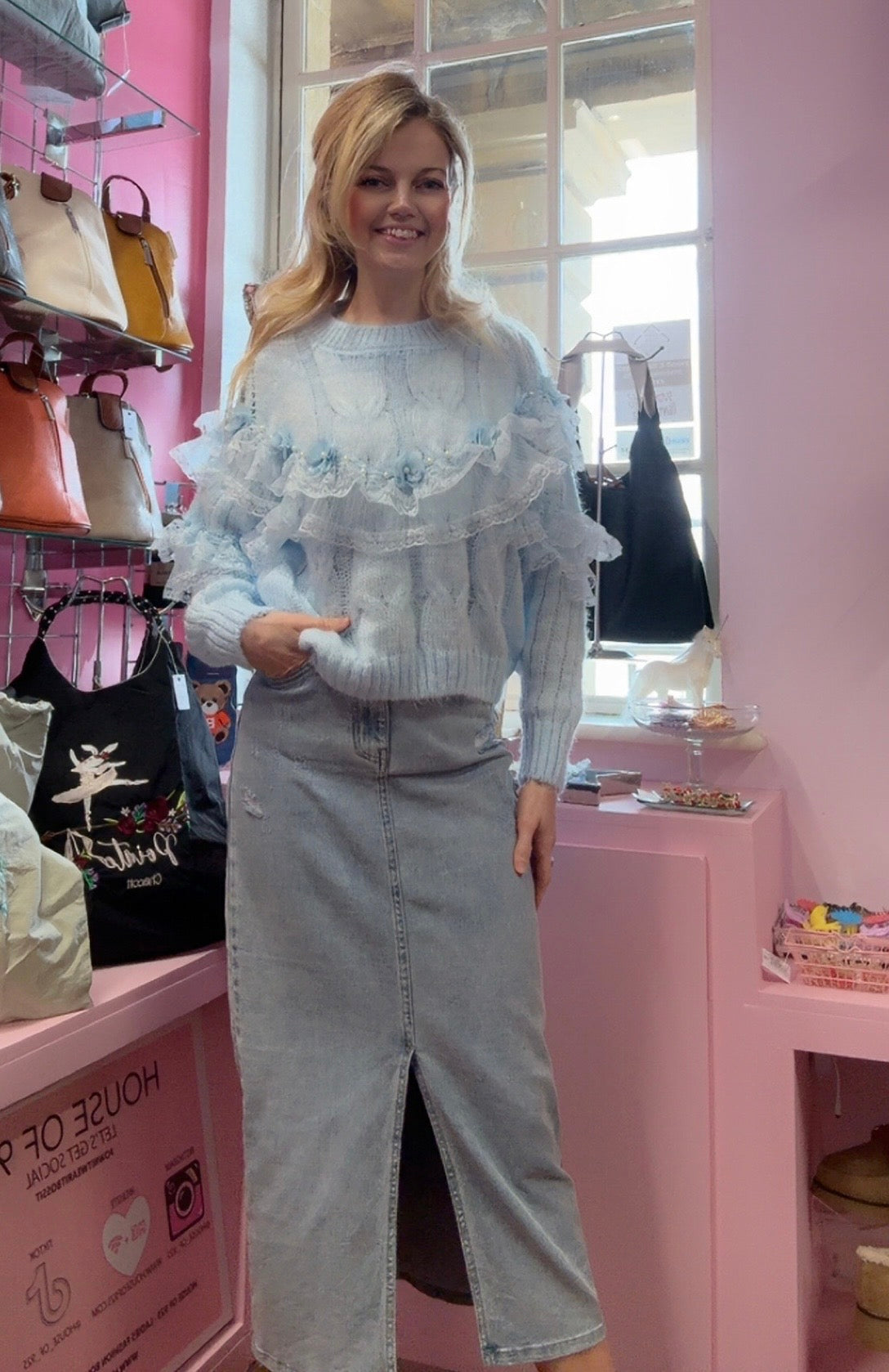 Fine Knit Knit Jumper
