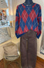 Argyle Knit Jumper