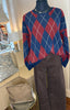 Argyle Knit Jumper