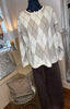 Argyle Knit Jumper